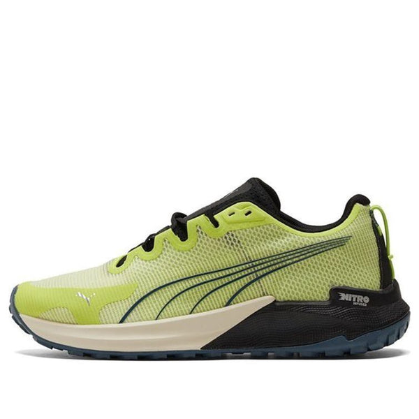 

Кроссовки fast-trac nitro 'light lime black' Puma, зеленый