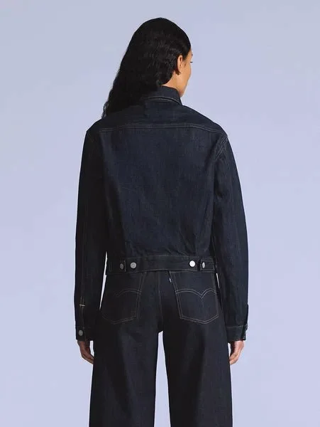 Куртка-тракер BLUETAB TYPE II Levi's, Dark Indigo - Flat Finish — фото 2