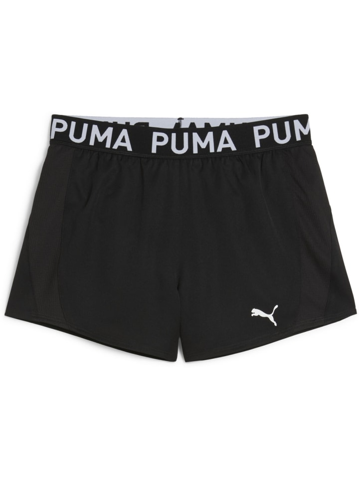 

Спортивные брюки "STRONG Woven Shorts G" черного цвета Puma
