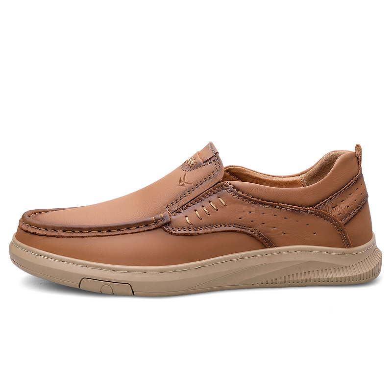 ZAMST Мужские повседневные туфли мужские низкие топы коричневые, цвет Brown — фото 2
