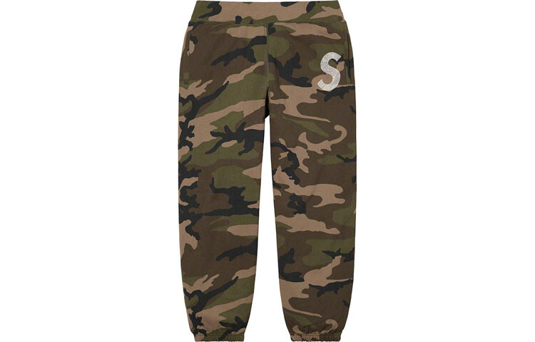 Спортивные штаны унисекс Supreme, красный — фото 3