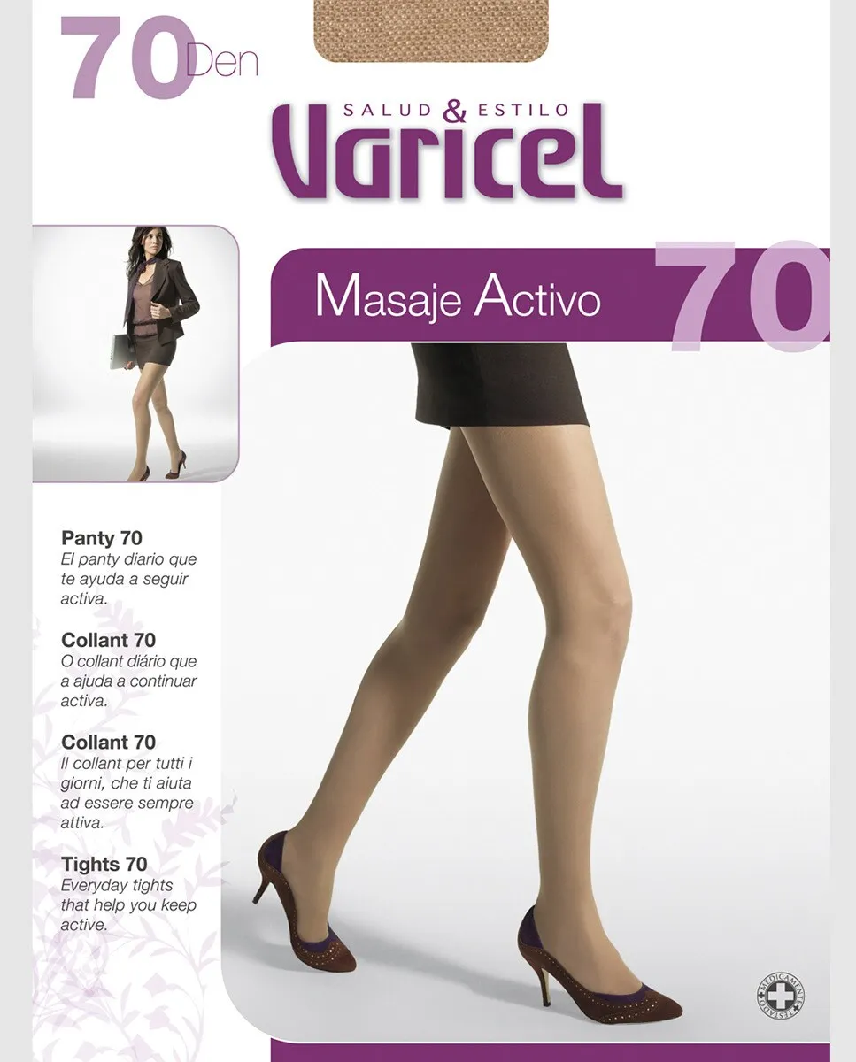 

Женские трусы для отдыха Varicel плотностью 70 ден, черный