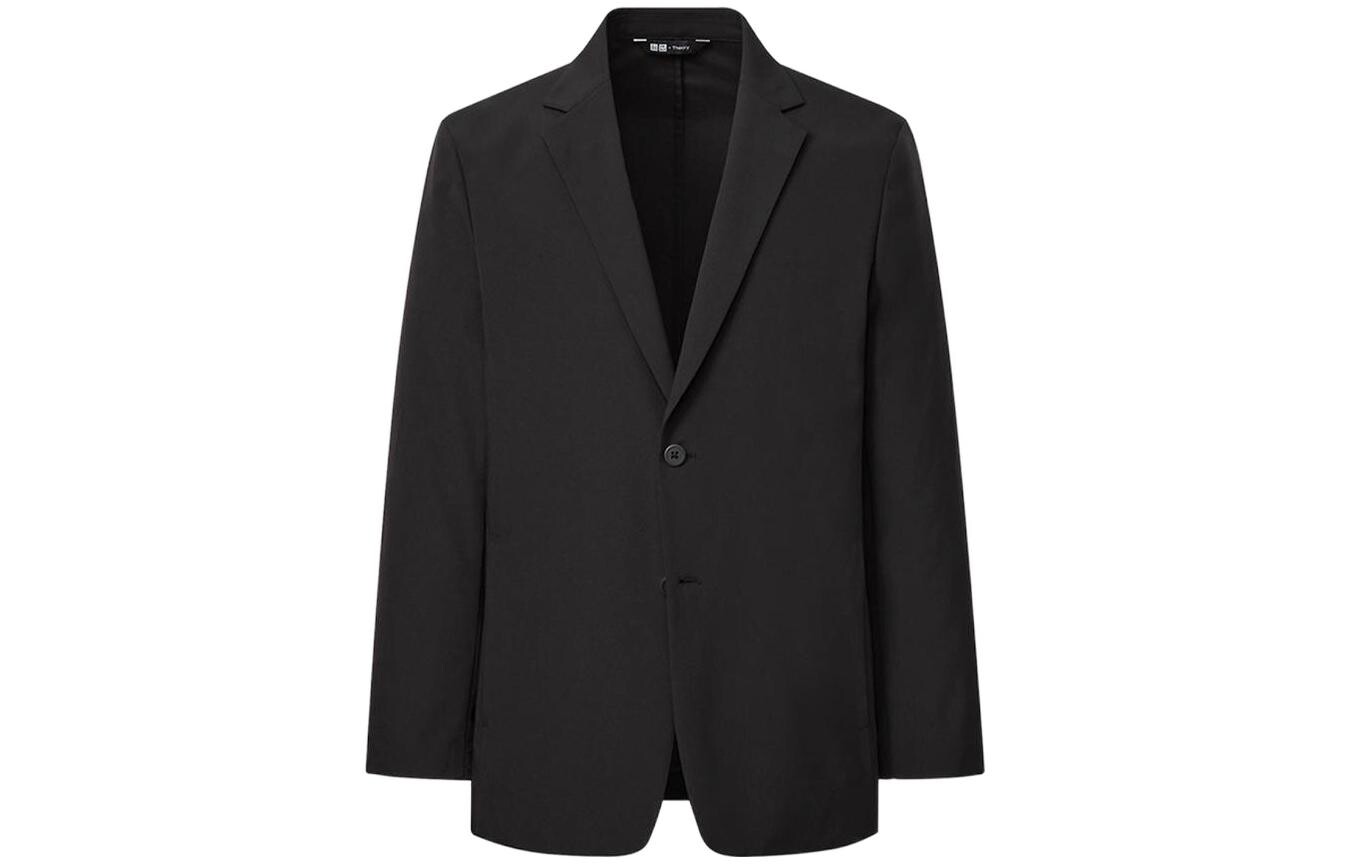 Мужской деловой костюм UNIQLO, цвет Black