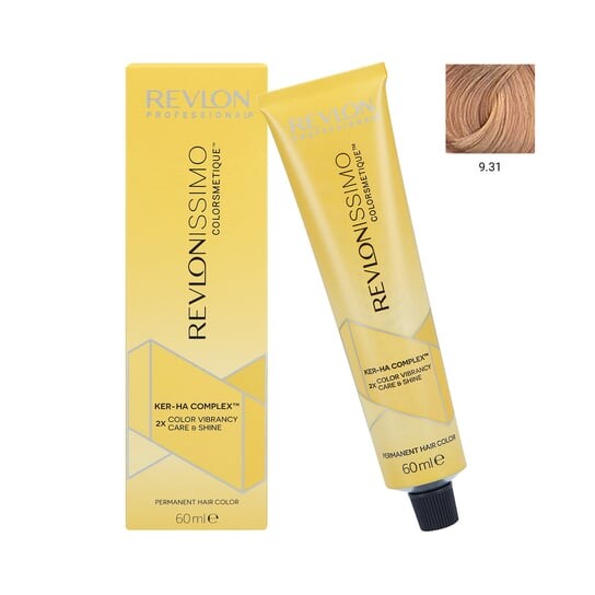 

Профессиональная краска для волос 9.31, 60 мл REVLON REVLONISSIMO COLORSMETIQUE, Revlon Professional