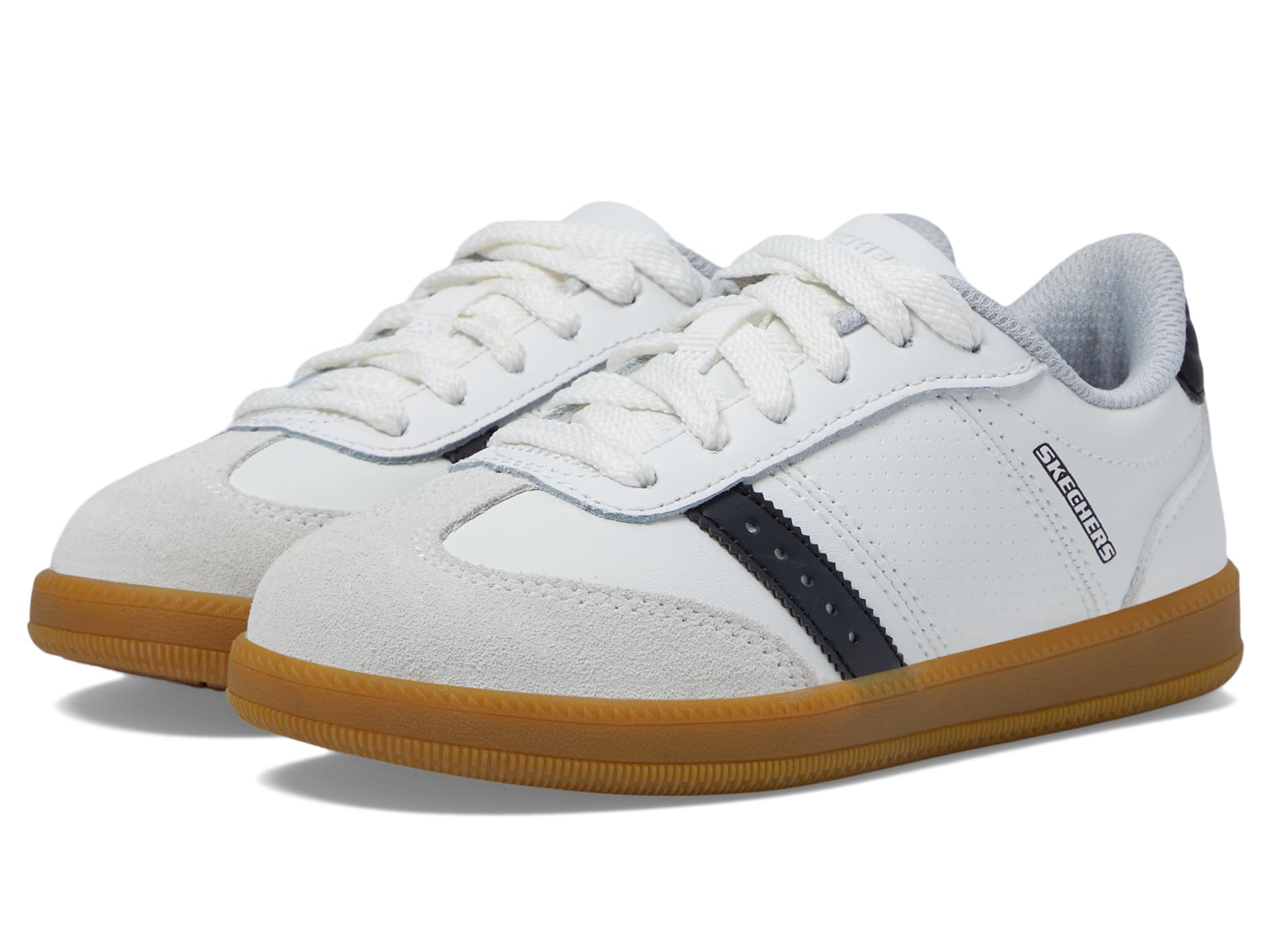 

Кроссовки SKECHERS KIDS Zinger Street 405730L, белый/черный