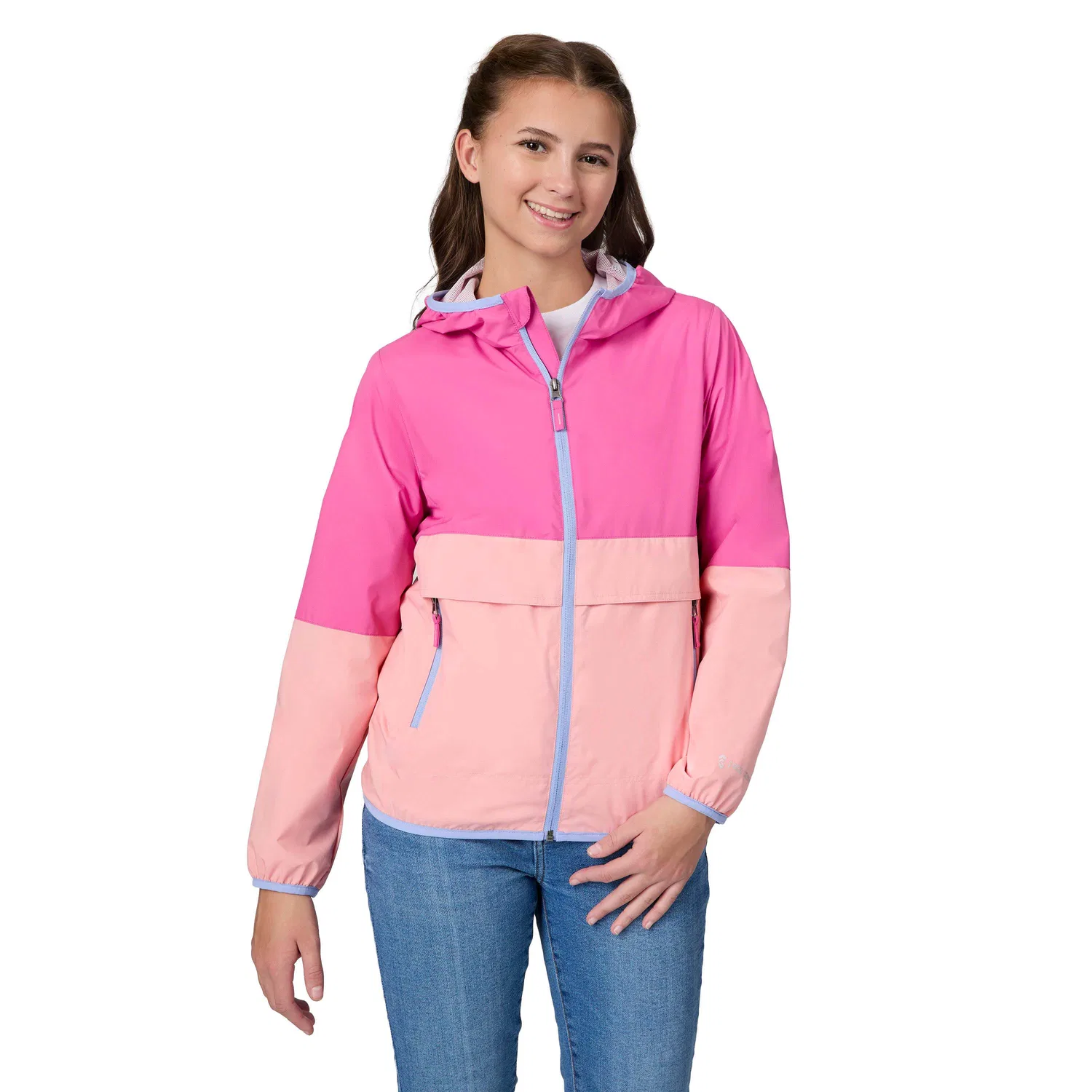 Куртка Free Country Girls' Easy Hiking Windshear, Fuchsia