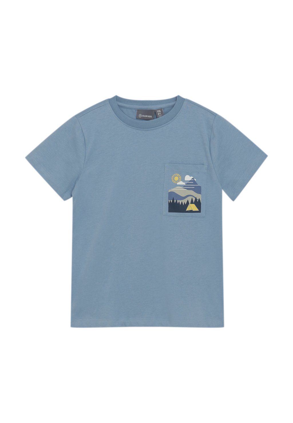 

Футболка с принтом COT-SHIRT Color Kids, синий