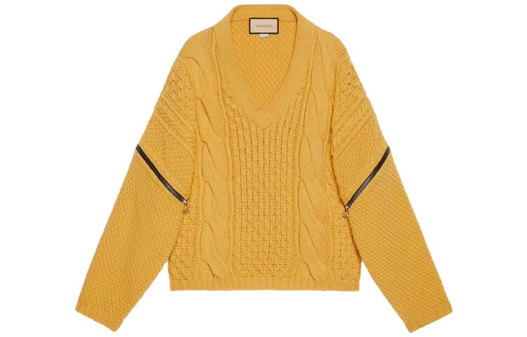 

Свитер мужской желтый Gucci, желтый