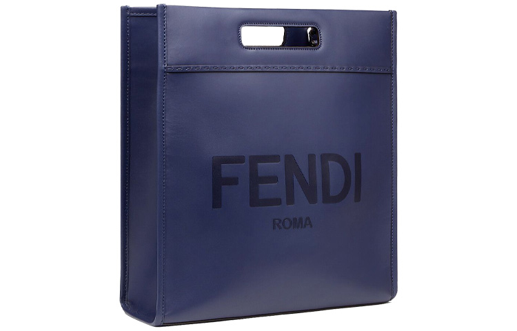 FENDI Сумка-шоппер из телячьей кожи — фото 3