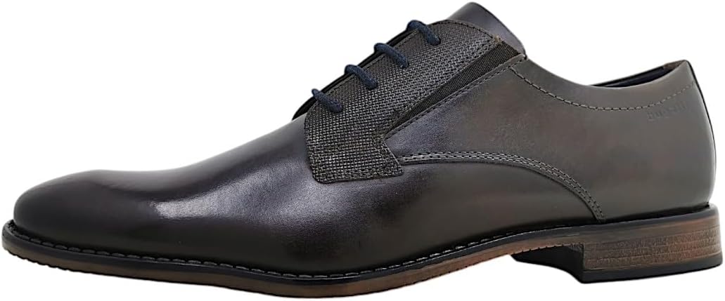 

Мужские классические полуботинки на шнуровке Bugatti, темно-коричневый