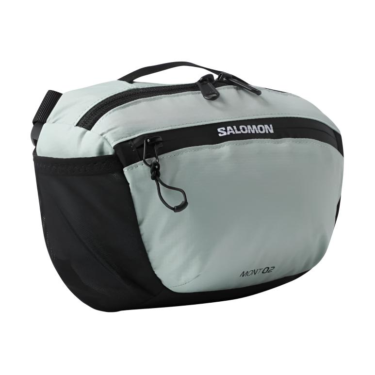 

SALOMON Нейлоновый наплечный поясной рюкзак унисекс, Mint Green