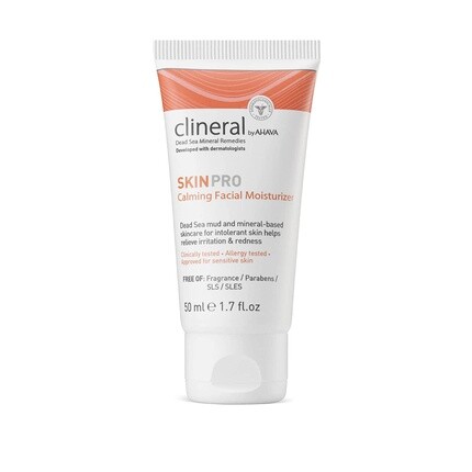 

Clineral Skinpro Успокаивающий увлажняющий крем для лица, 1,7 жидких унции, Ahava