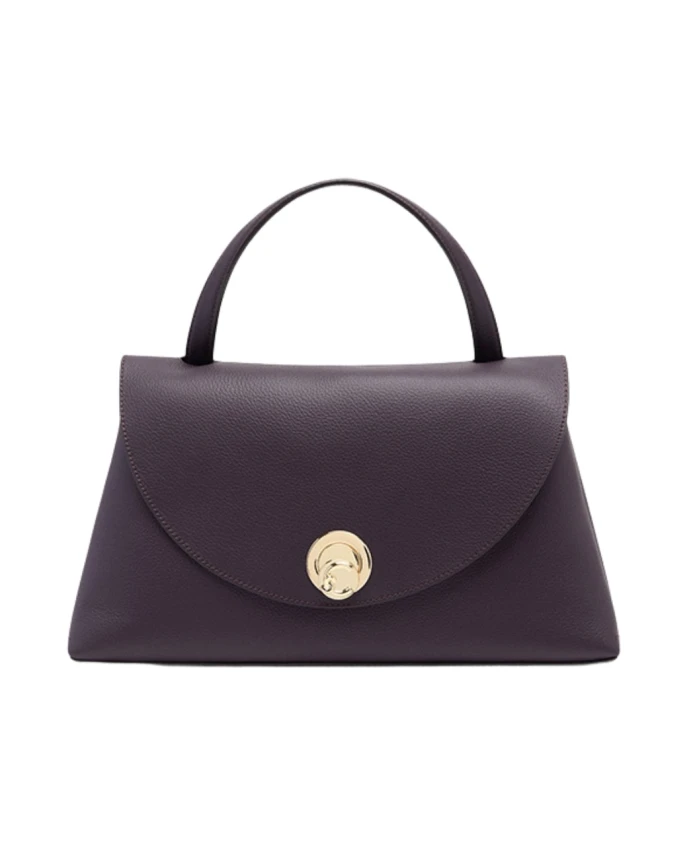 

Современная кожаная сумка с логотипом c-me Coccinelle, фиолетовый