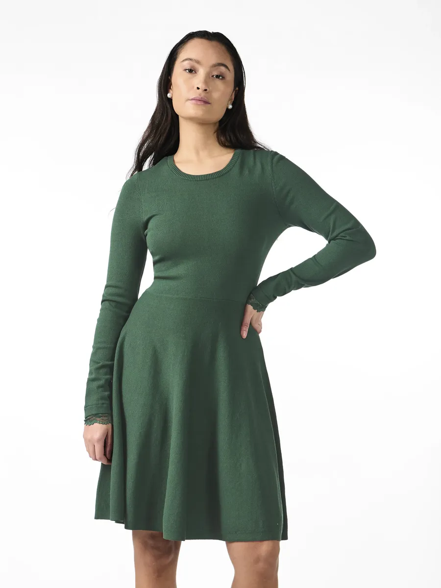 

Мини-платье Y.A.S "YASBECCO LS KNIT DRESS S. NOOS", цвет Sycamore