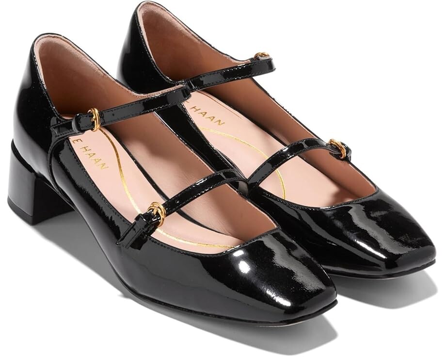 

Туфли Cole Haan Paxton Maryjane Pump, цвет Black Patent Leather