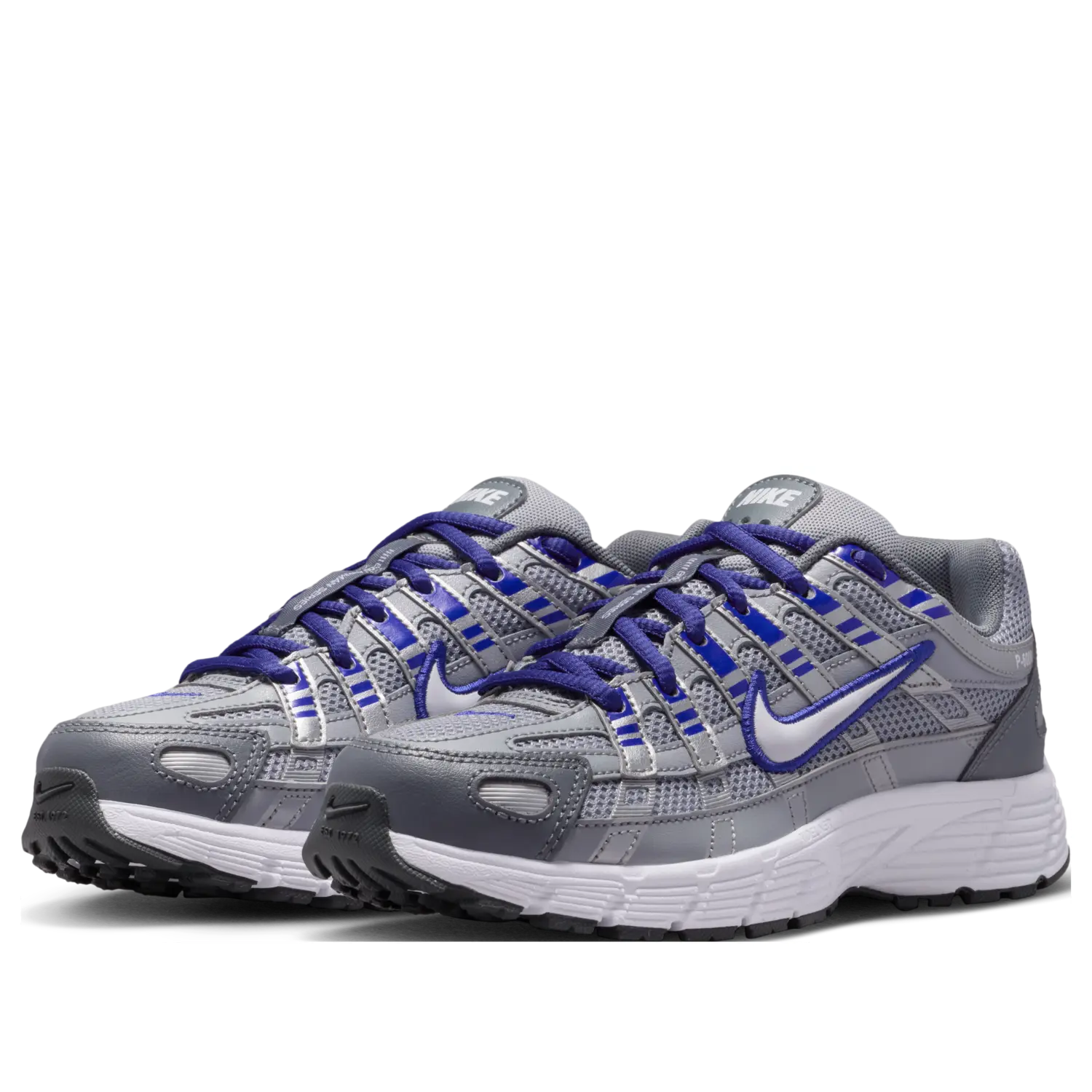 Кроссовки (GS) Nike P-6000 'Wolf Grey Deep Night' — фото 4