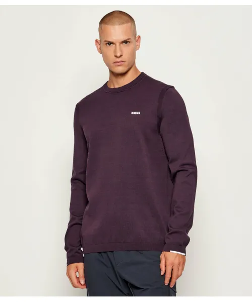 

Свитер k_ever-x cn Regular fit Boss Green, фиолетовый