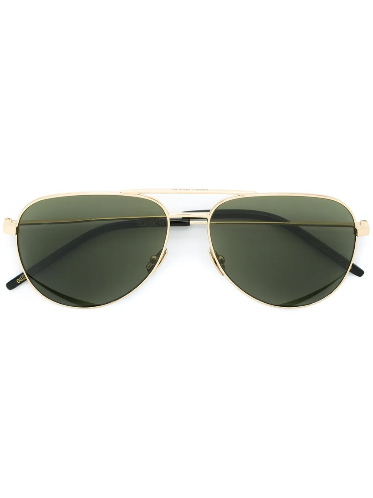 

Солнцезащитные очки-пилоты Classic 11 Saint Laurent Eyewear, ммультиколор