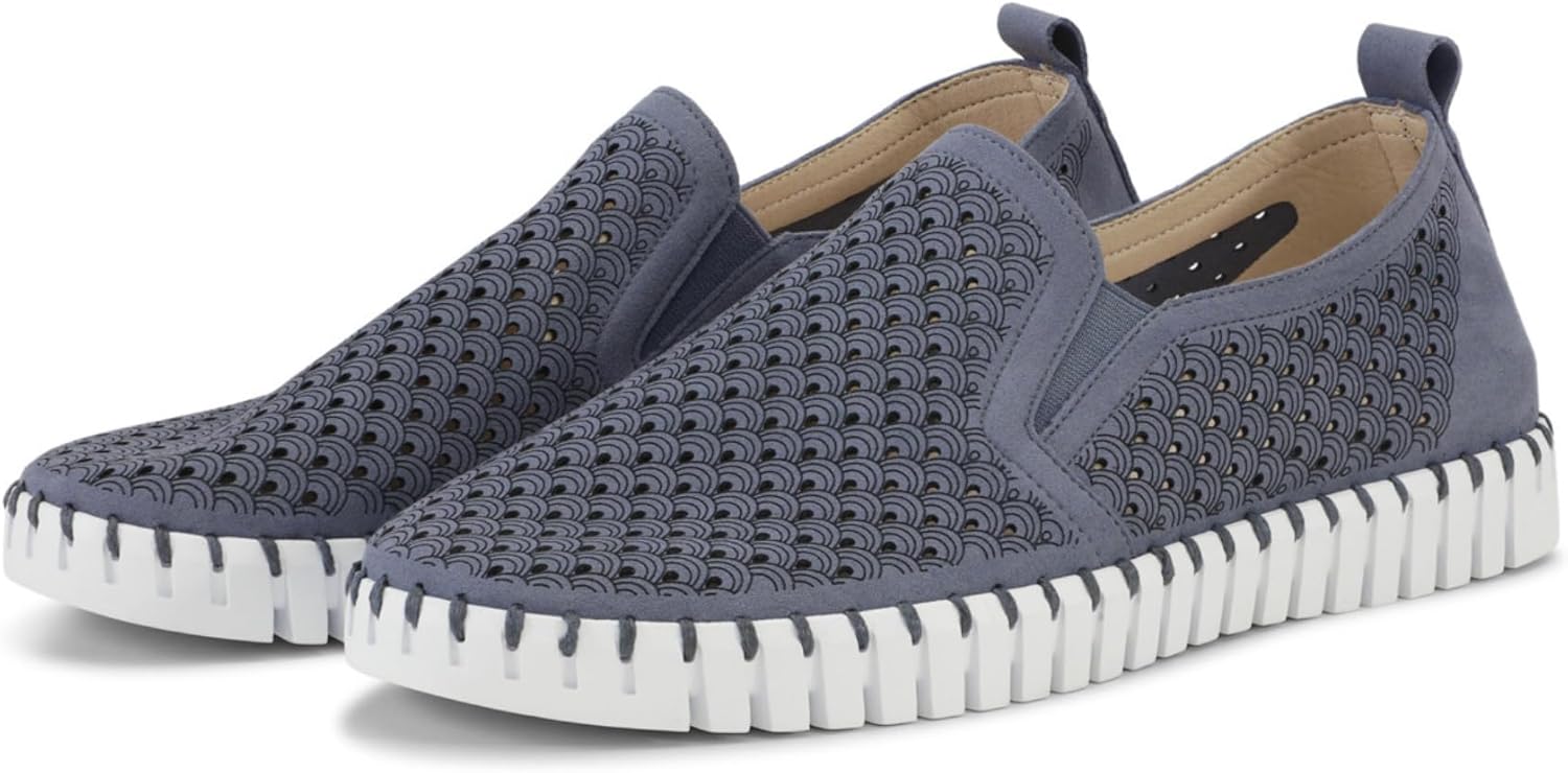 

Мужские мокасины Ilse Jacobsen HORNBAEK Tulip140MEN, Без шнурков, Топсайдер, голубой