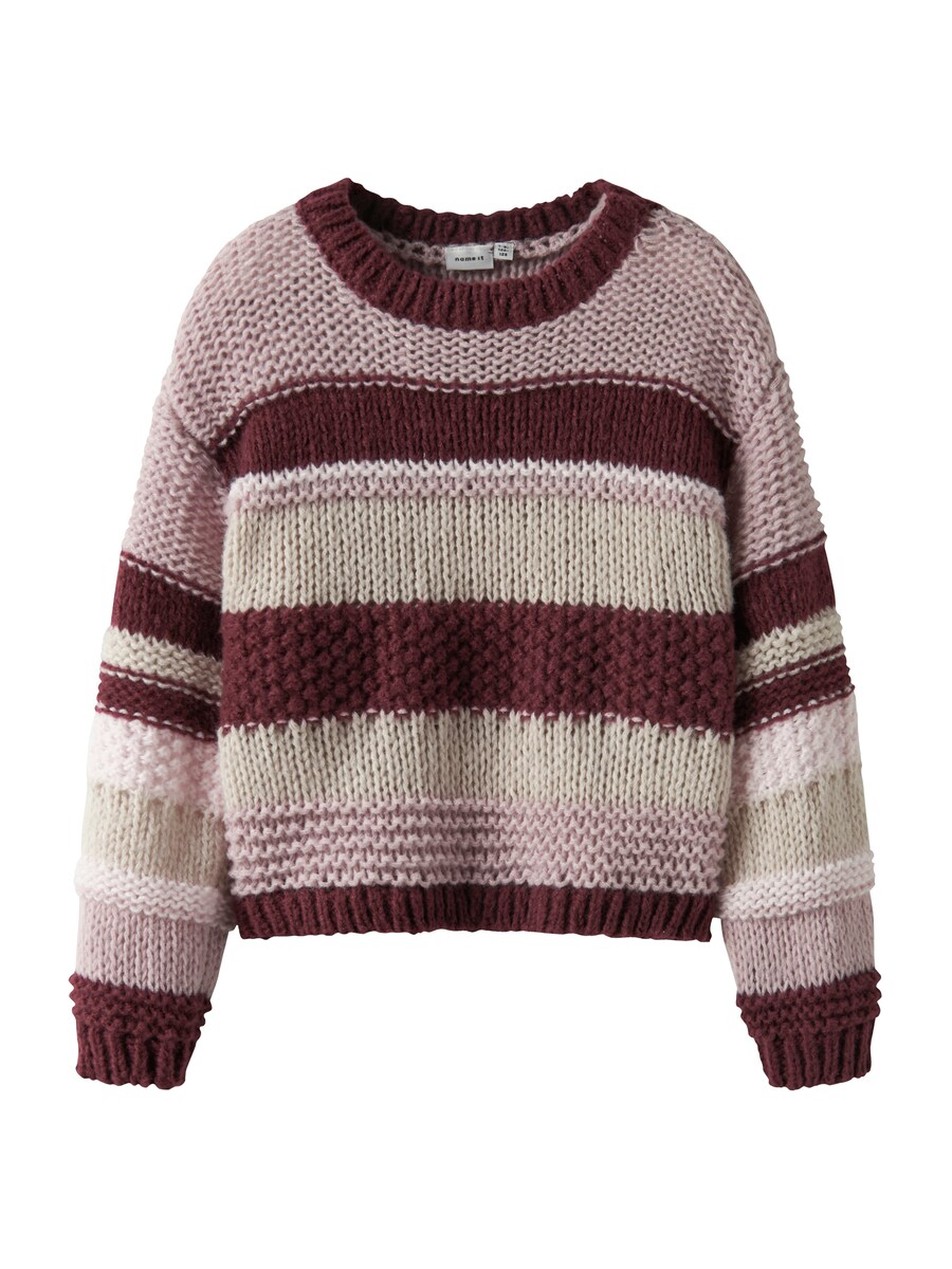 

Свитер NAME IT NKFOLINE, бордовый/пастельно-красный