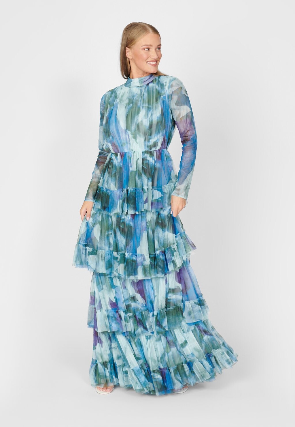

Длинное платье Print Maryisa, мультиколор