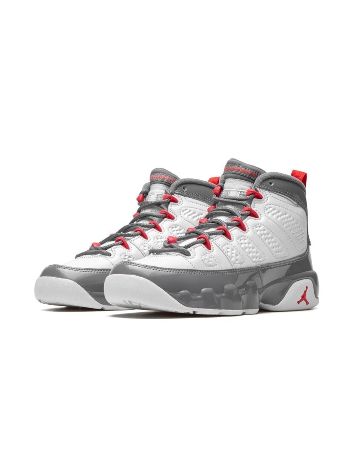 Jordan кроссовки Air Jordan 9 Fire Red, белый — фото 4