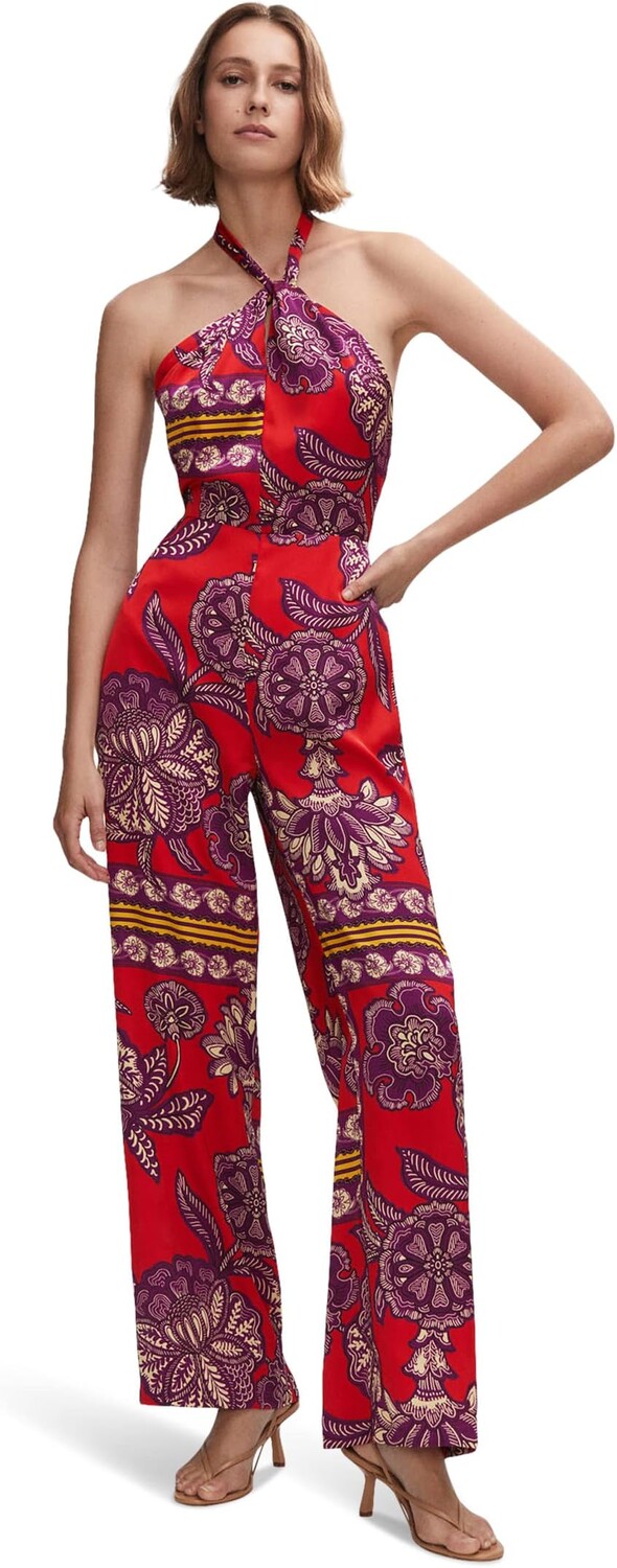 

Юбка MANGO Cuba One-Piece Suit, красный