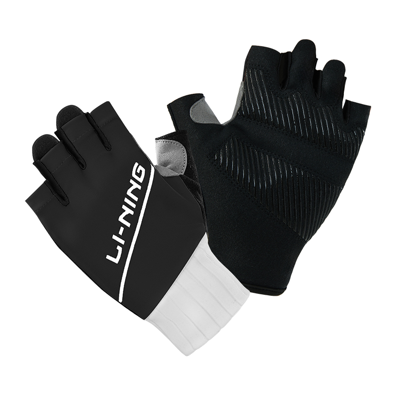 

Фитнес-перчатки защитные устойчивые к истиранию с защитой ладони нескользящие для взрослых женщин, подростков, спортсменов, мужчин LINING, Black[Thumb Sweat-Wicking/Skin-Friendly Breathable]