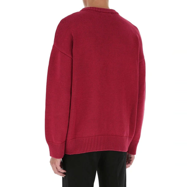 Свитер est. 1917 college logo crewneck sweater 'red' Balenciaga, красный — фото 3