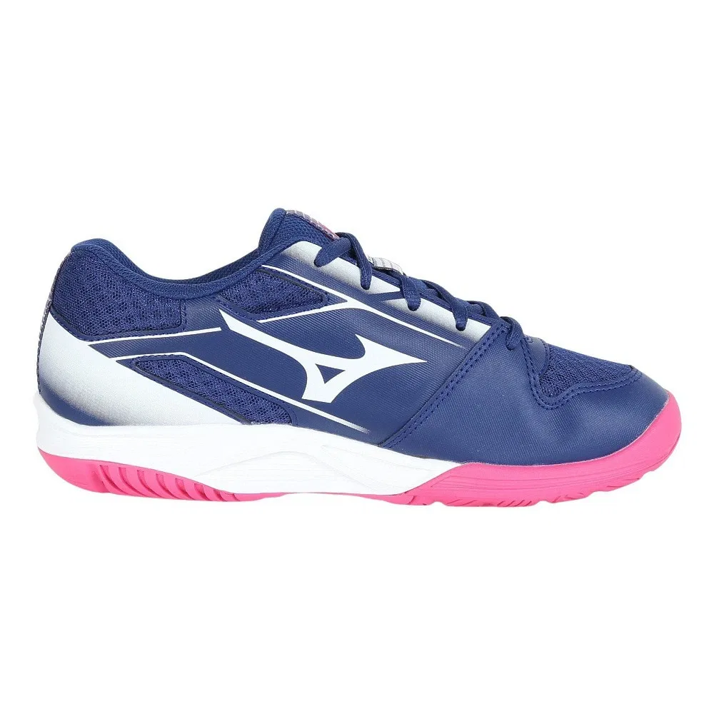 Кроссовки для бадминтона «Sky Blaster 4» от Mizuno, Navy X White — фото 2