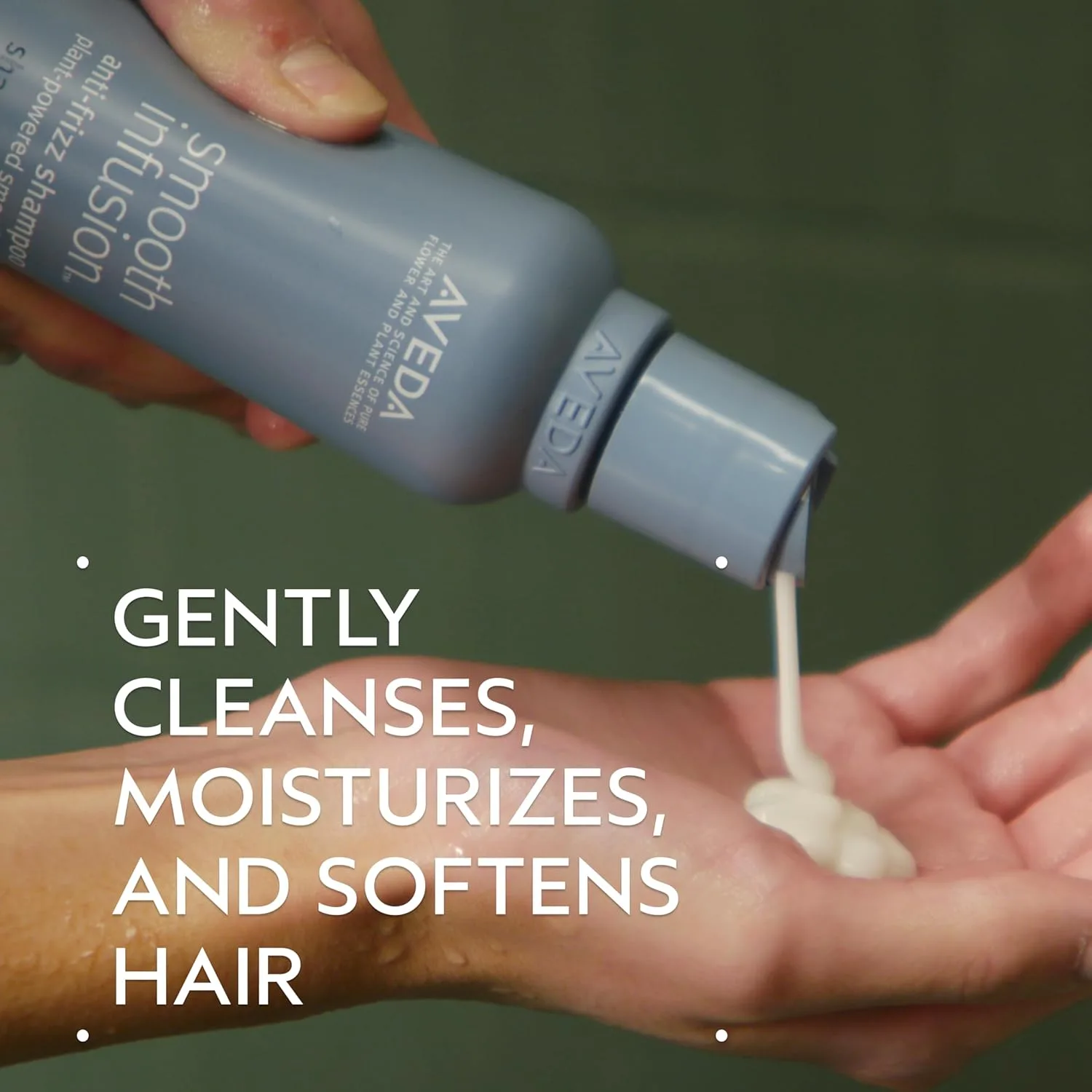 Набор шампунь и кондиционер Aveda Smooth Infusion против пушистости, для средних и густых волос, 6,7 жидк унций — фото 2