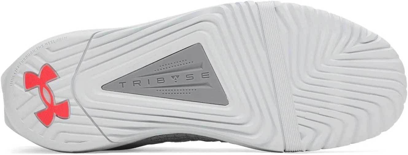 Мужские тренировочные кроссовки Under Armour TriBase Reign 6, красный/серый/стальной — фото 3