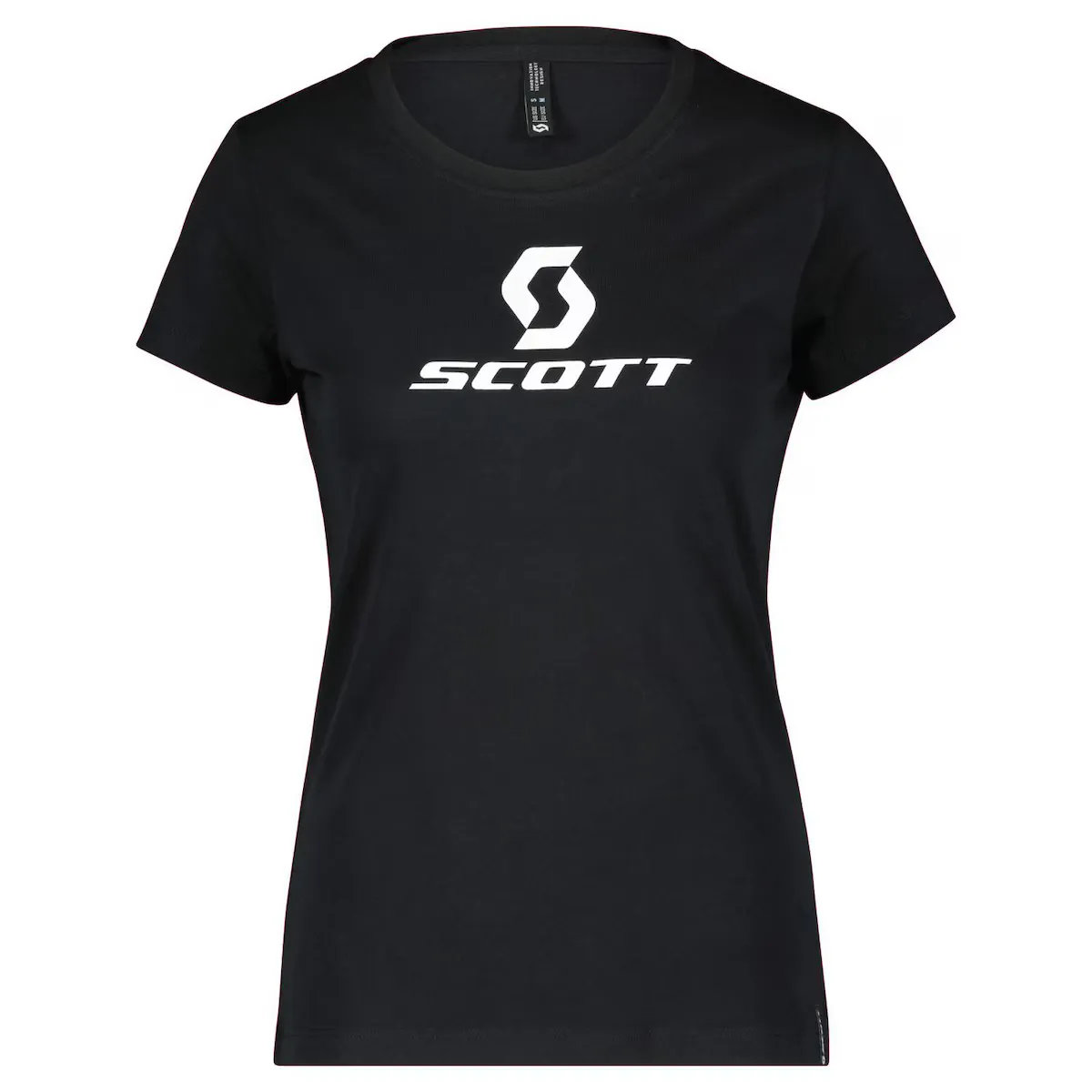 

Женская футболка Scott WS ICON SS, черный