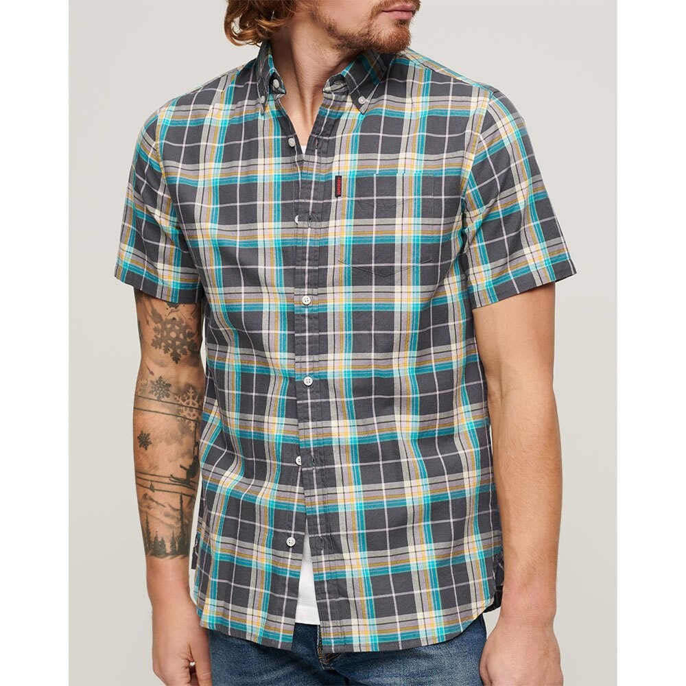 

Рубашка с длинным рукавом Superdry Lightweight Check, Разноцветный