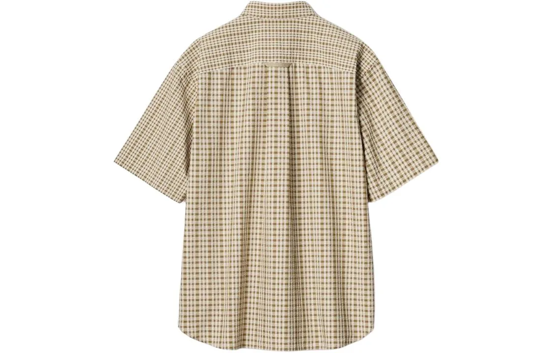 Рубашка Marty UNIQLO, 32 темно-бежевый — фото 3