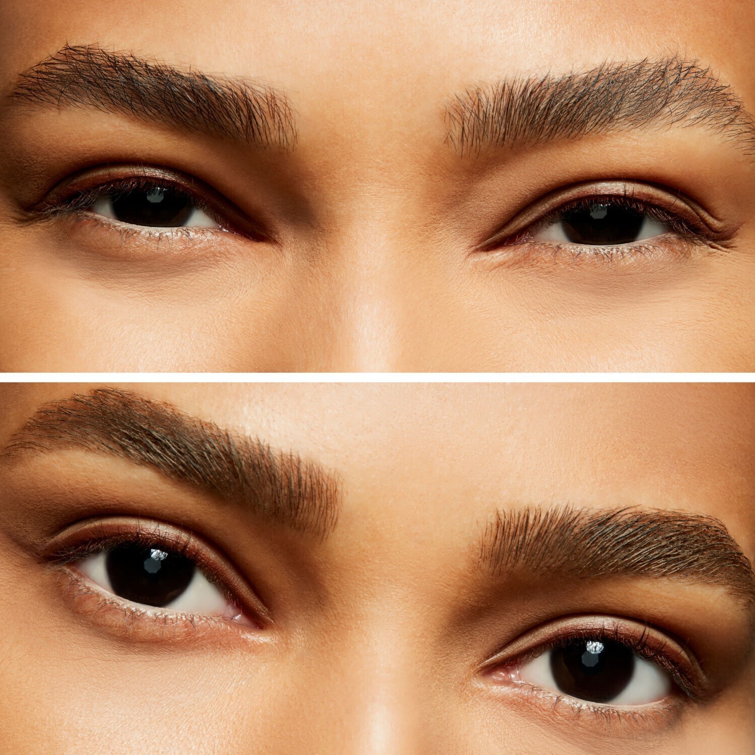 Гель для бровей eye brows big boost fibre gel Mac, brunette, вес 4.1 гр. — фото 4