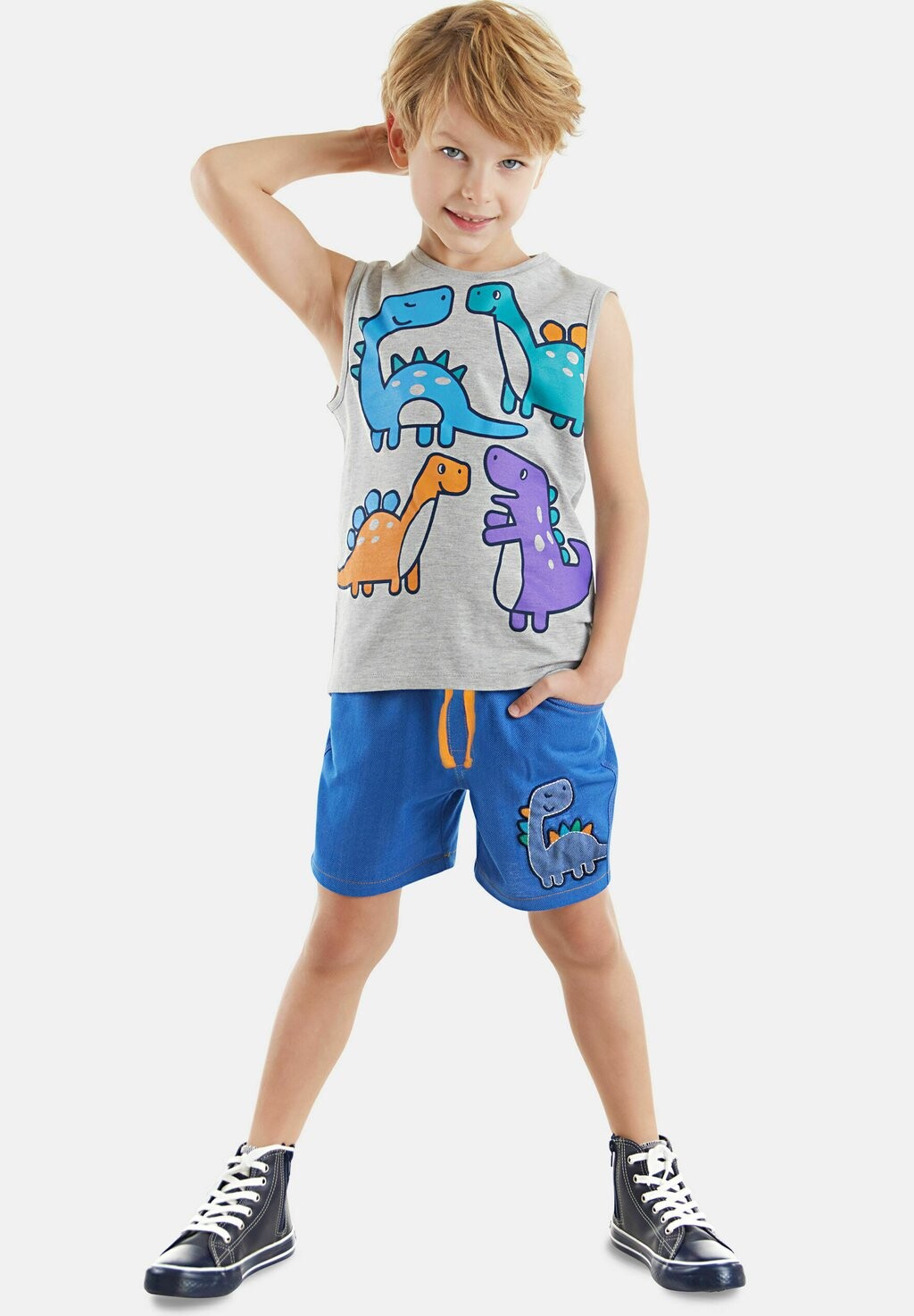 

Шорты DINOS Denokids, цвет grau