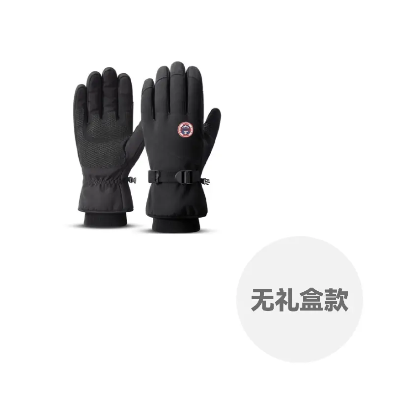 

AAJF Тёплые перчатки из полиамида для мужчин, Black