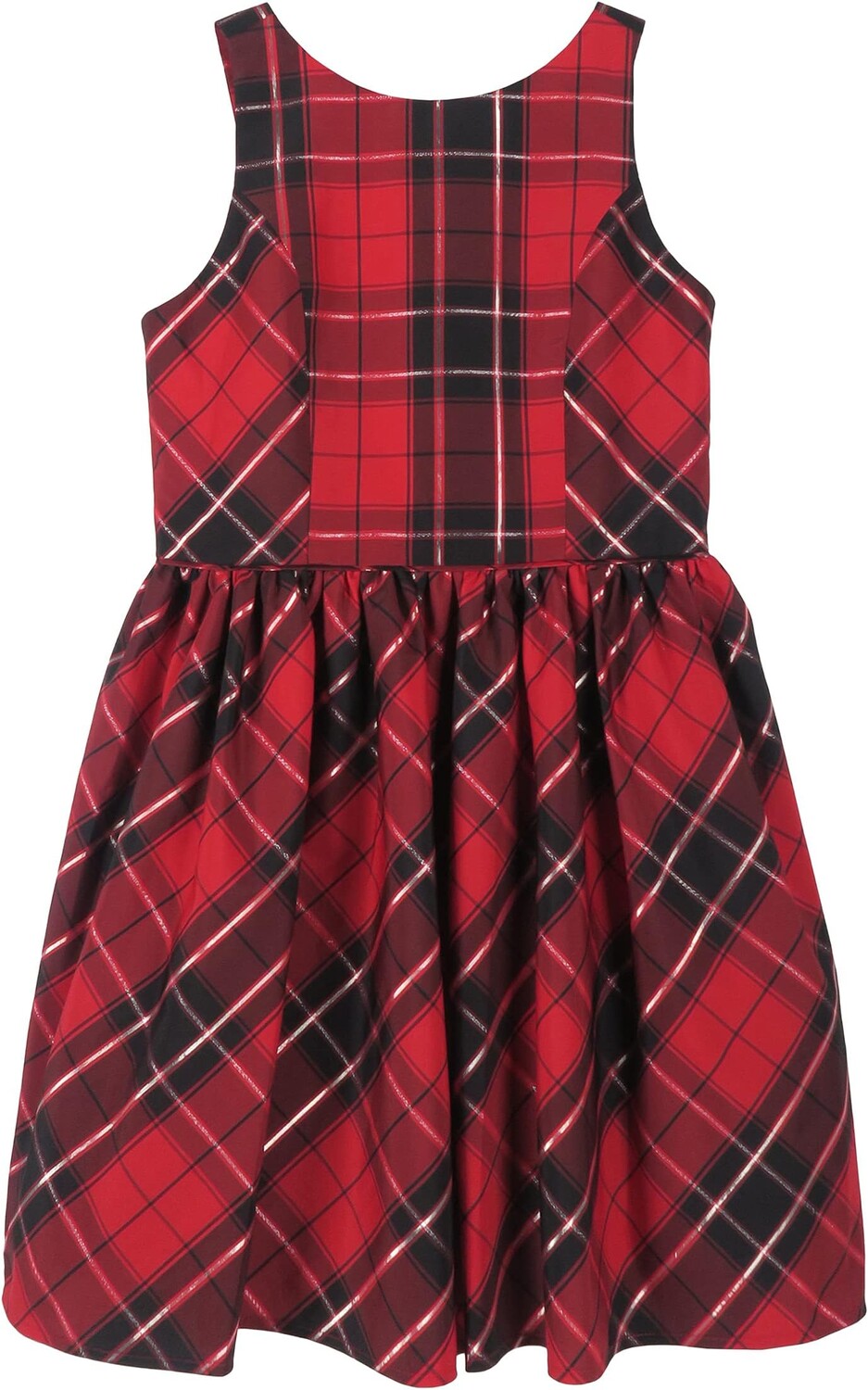 

Платье Zunie Sleeveless Plaid Special Occasion Dress, цвет Red Plaid