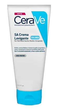 

CeraVe SA Разглаживающий крем 10% МОЧЕВИНА 177 мл Очень сухая, грубая и потрескавшаяся кожа