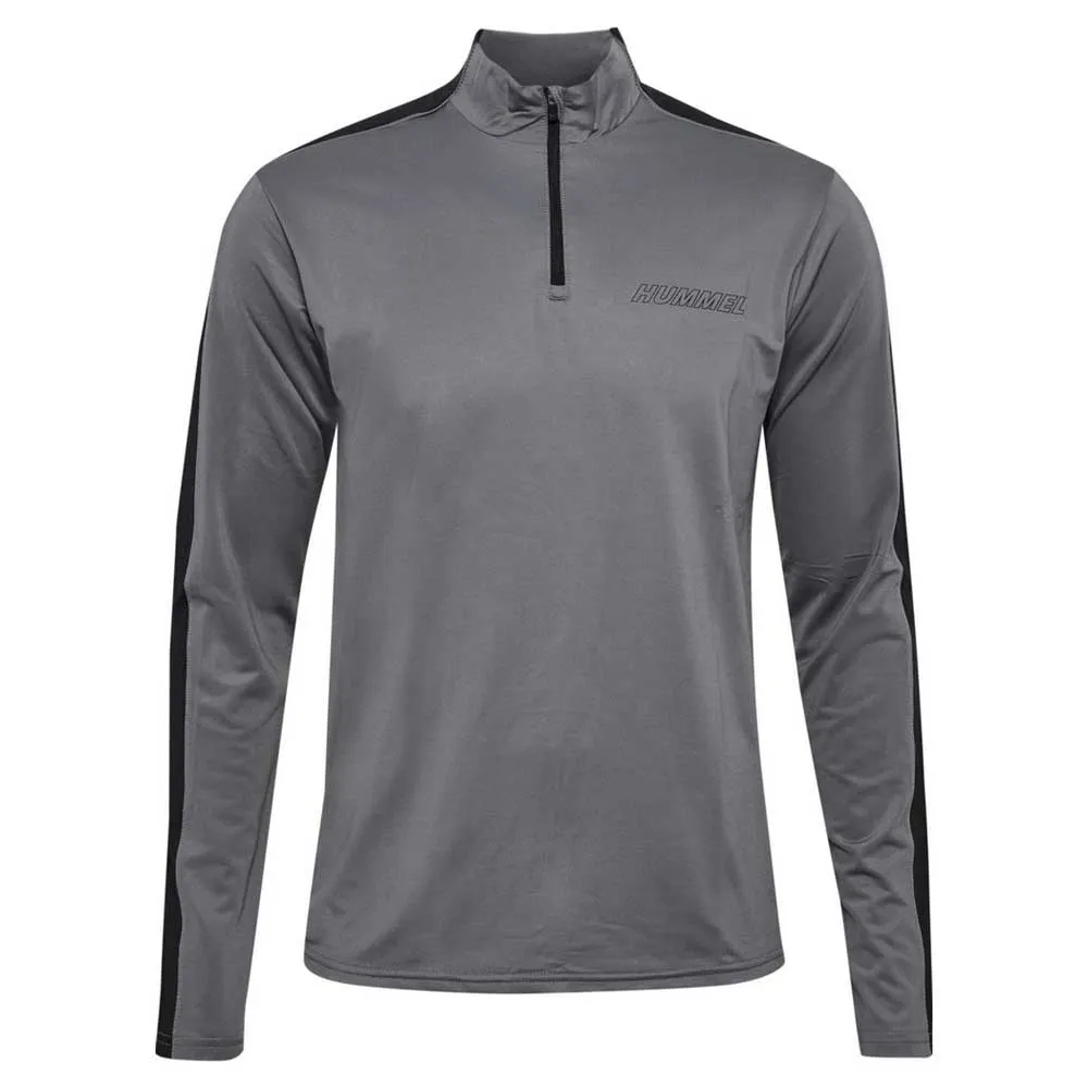 

Толстовка Hummel TE Strength PL half zip, серый