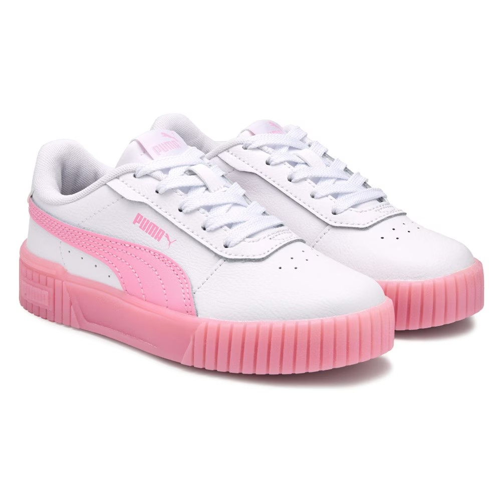 

Кроссовки Carina 2.0 low top для маленьких детей Puma, белый