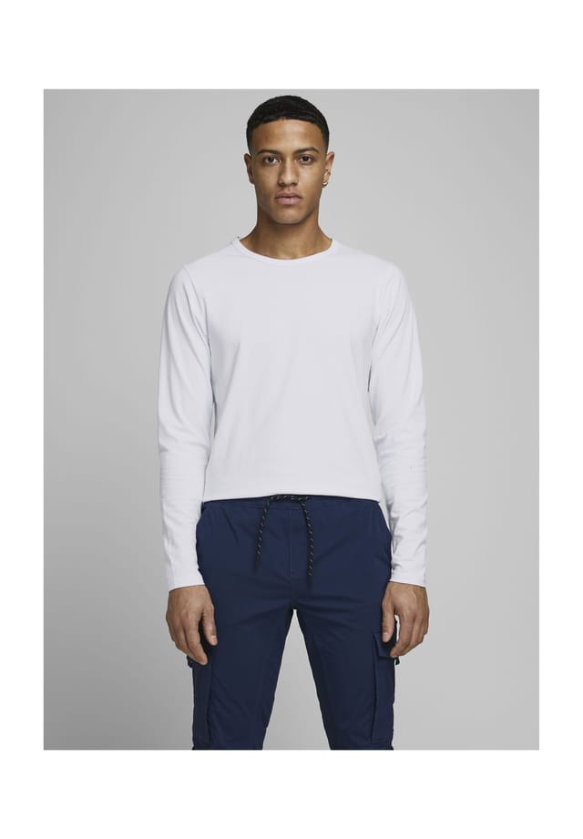 

Базовая рубашка с длинными рукавами Jack & Jones, белый