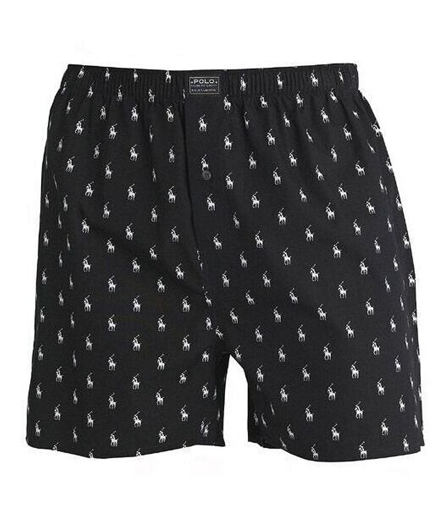 

Тканые боксеры Polo Ralph Lauren Polo Player, черный