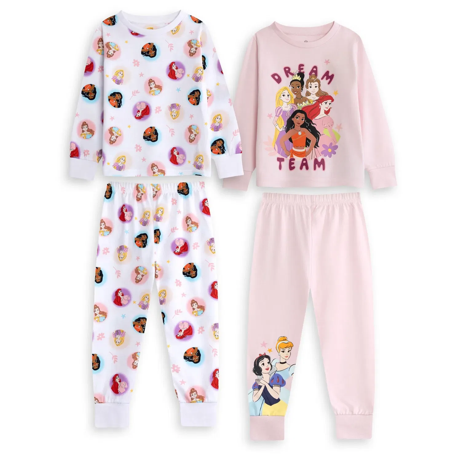 Пижама детская Disney Princess 2-pack 100% хлопок, мультиколор