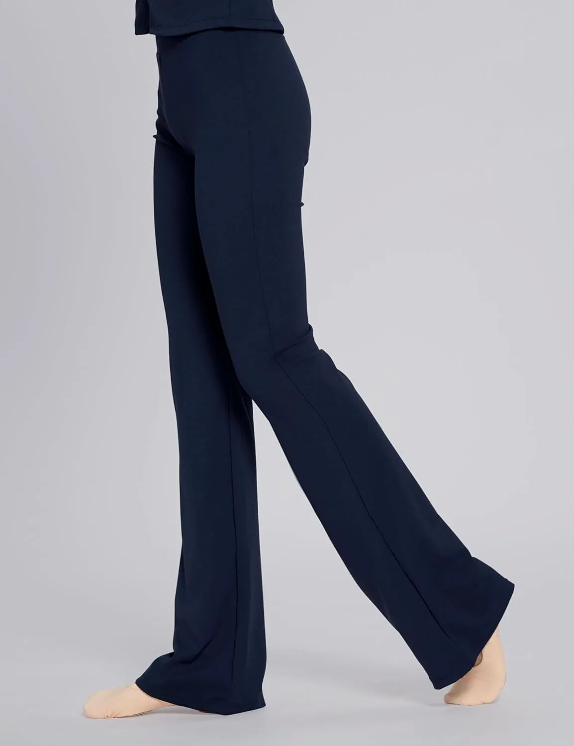 Детский спортивный костюм с курткой и расклешенными брюками Lovdaswi, Navy-pants — фото 2
