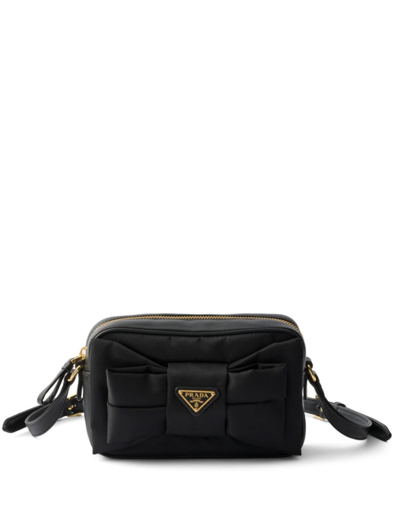 

Prada мини-сумка на плечо Re-Nylon, черный
