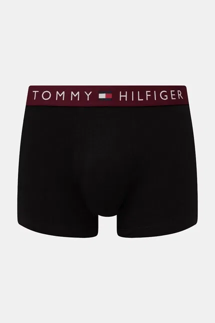 Комплект трусов Tommy Hilfiger TH Original Logo Waistband, 3 предмета, черный — фото 2