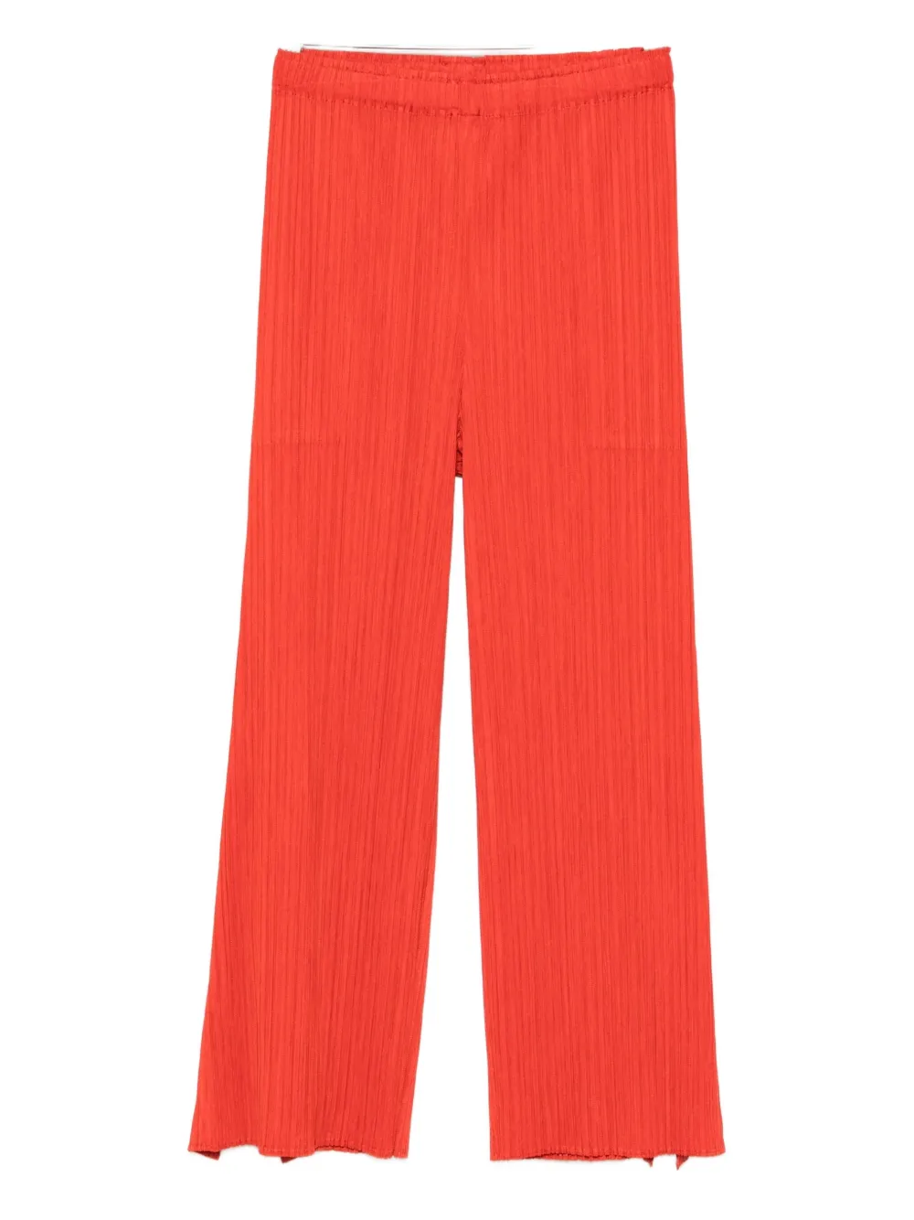 

Брюки с плиссированной резинкой Pleats Please Issey Miyake, красный