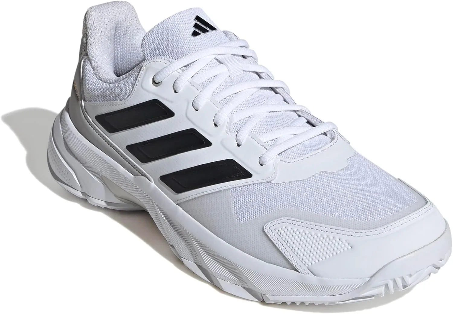 Мужские теннисные кроссовки Courtjam Control 3 adidas, белый — фото 4